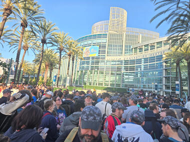 Almost inside for the keynote! Almost inside for the keynote!