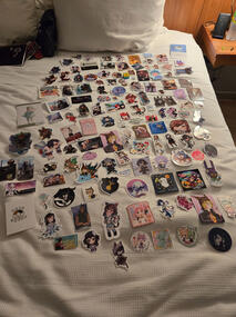 My sticker trading haul! My sticker trading haul!