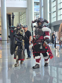 Dark Knight and Warrior Cosplays Dark Knight and Warrior Cosplays