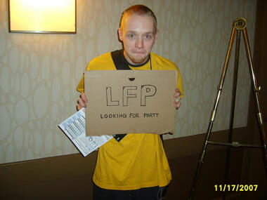 Poor soul looking for party! Poor soul looking for party!
